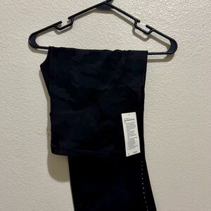Swift Speed HR Crop 21” - Black Camouflage Leggings